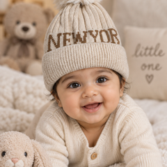 Woollen Baby Cap | 6 Months to 5 Years | Good Stretch | Snug Fit - 22