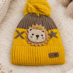 Woollen Baby Cap | 6 Months to 5 Years | Good Stretch | Snug Fit - 51