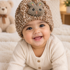 Woollen Baby Cap | 6 Months to 5 Years | Good Stretch | Snug Fit - 39