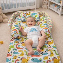 Jungle Fun 5 Pc Bed in a Bag Set for Infants