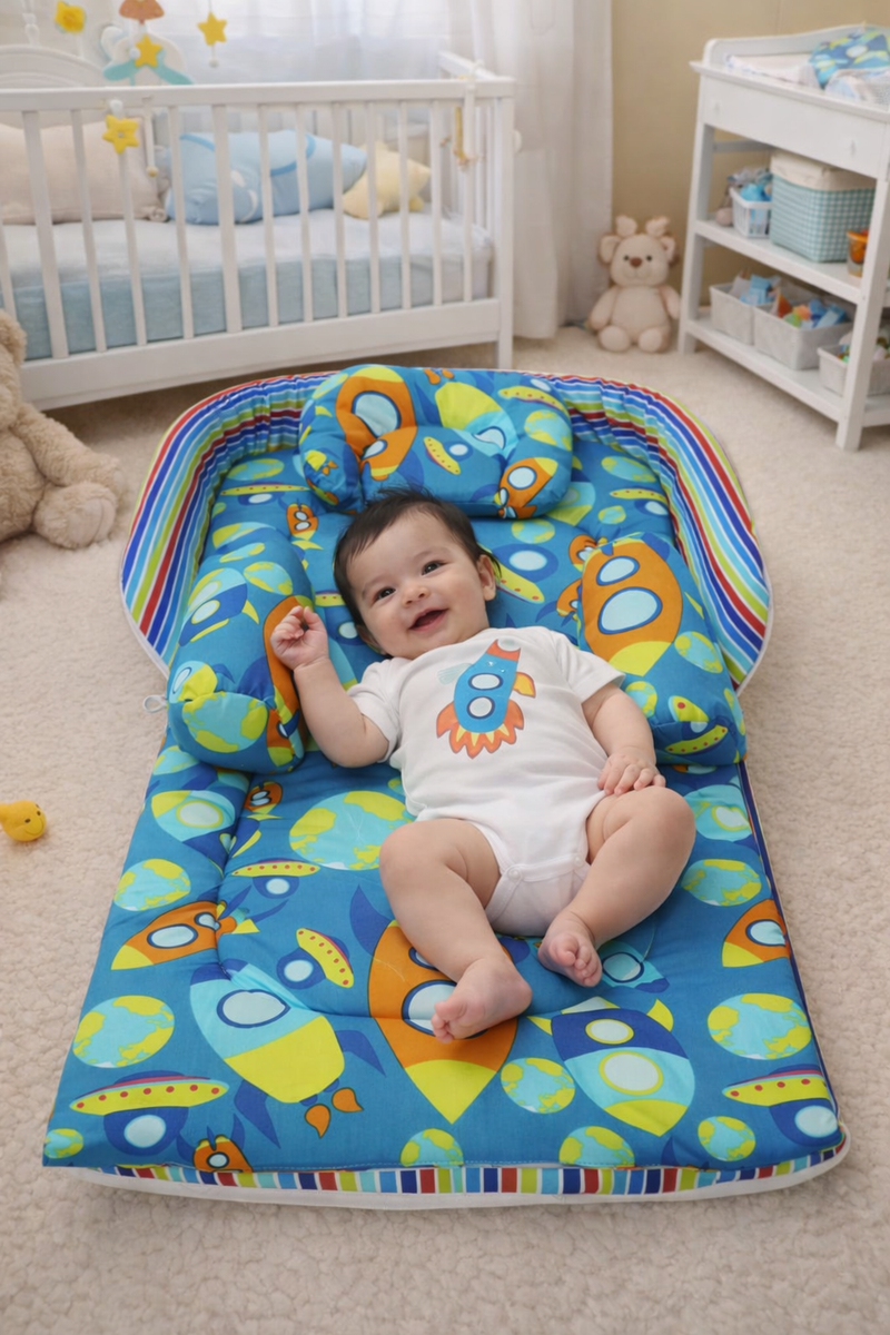 Rocket 5 Pc Bed in a Bag Set for Infants