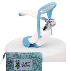 Kradyl Kroft Baby Nail Clipper with Magnifier Zoom Lens, Safety Nails Cutter for New Born Babies Infant Toddler, Manicure Pedicure Care | Baby Nail Cutter | Nails Clipper for New Born Baby