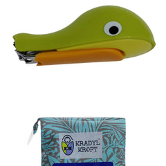 Kradyl Kroft Nail Clipper - Whale Edition, Colorful Baby Nail Clipper, Nail Cutter, Safe Infant Grooming Tool
