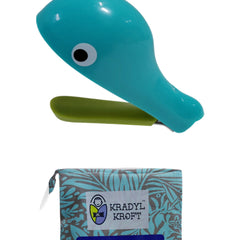 Kradyl Kroft Nail Clipper - Whale Edition, Colorful Baby Nail Clipper, Nail Cutter, Safe Infant Grooming Tool