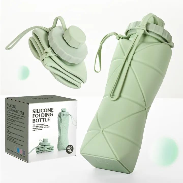 +Free Foldable Silicone Bottle 600ml on Prepaid Orders