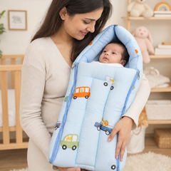 Wheeler Unicorn Muslin Baby Sleeping Bag N Carrier