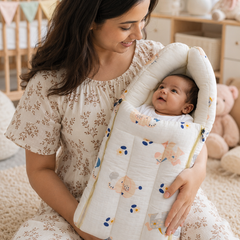 Elli Flora Muslin Baby Sleeping Bag N Carrier
