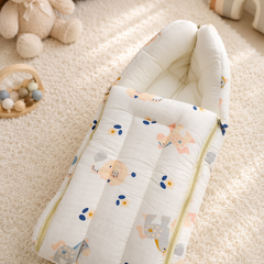 Elli Flora Muslin Baby Sleeping Bag N Carrier