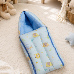 Jungle Star Muslin Baby Sleeping Bag N Carrier