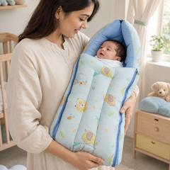 Jungle Star Muslin Baby Sleeping Bag N Carrier