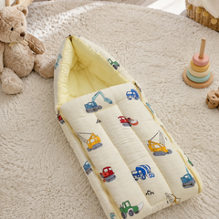 Truckster Unicorn Muslin Baby Sleeping Bag N Carrier