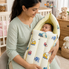 Truckster Unicorn Muslin Baby Sleeping Bag N Carrier