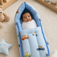 Wheeler Unicorn Muslin Baby Sleeping Bag N Carrier