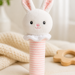 Little Bunny -Soft Plush Rattle Toy for Kids | Premium High Quality