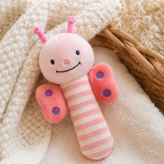 Happy Butterfly - Soft Plush Rattle Toy for Kids | Premium High Quality