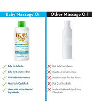 Mama Earth Soothing Baby Massage Oil White - 200 ml ( Pack of 2 )