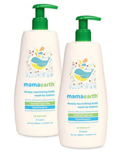 mamaearth Deeply Nourishing Body Wash For Babies - 400 ml (Pack of 2)
