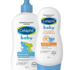 Cetaphil Baby Gentle Wash and Daily Lotion (230 ml - 400 ml)