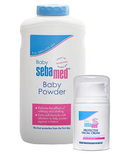Sebamed Baby Protective Facial Cream - 50 ml & Baby Powder - 200 gm (Packaging May Vary)