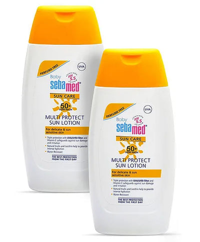 Sebamed Baby Sunscreen Lotion SPF 50 Plus - 200 ml ( Pack Of 2 )