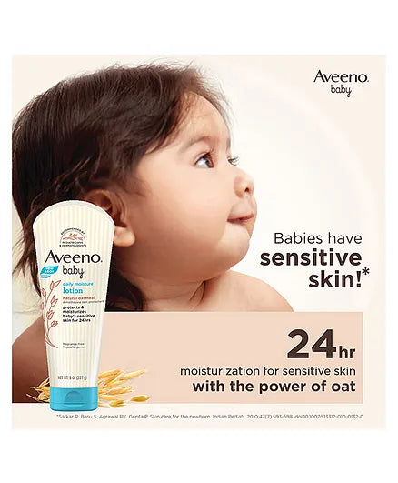 Aveeno Baby Daily Moisturising Lotion - 227 gm & Moisturising Bath - 354 ml