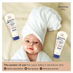 Aveeno Baby Daily Moisturising Bath - 354 ml & Soothing Relief Moisture Cream - 227 g