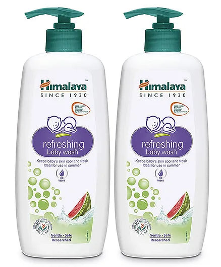 Himalaya Refreshing Baby Wash 400 ml - Pack of 2