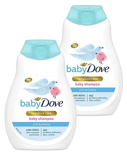 Baby Dove Rich Moisture Shampoo 200 ml Pack of 2