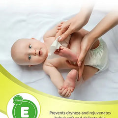 Babyhug Premium Baby Wipes - 80 Pieces & Figaro Olive Oil - 1 Liter