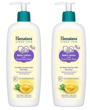 Himalaya Babycare Baby Lotion With Pure Cow Ghee - 400 ml Pack of 2