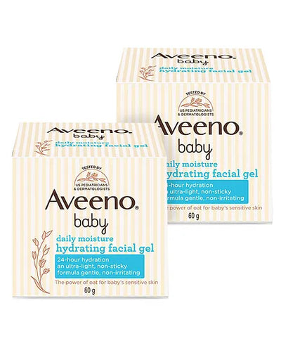 Aveeno Baby Daily Moisture Hydrating Facial Gel (Cream) 60g Pack of 2