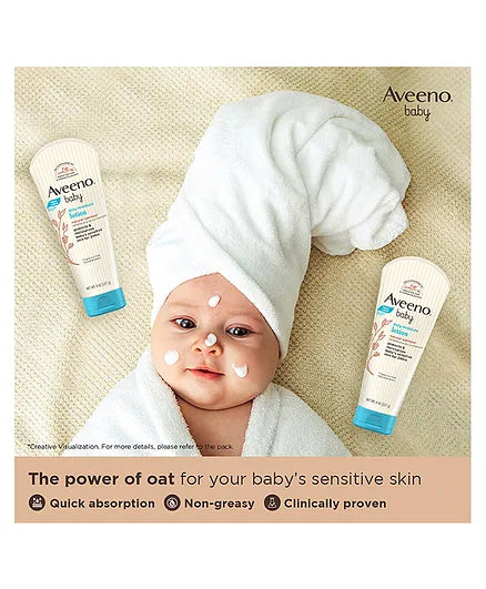 Aveeno Baby Daily Moisturising Lotion  227g - pack of 2
