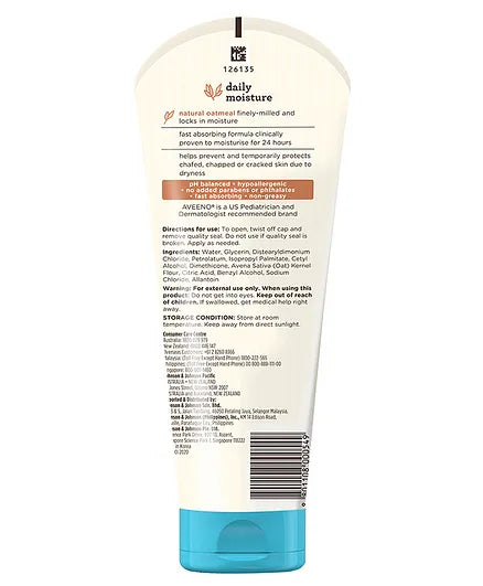 Aveeno Baby Daily Moisturising Lotion  227g - pack of 2