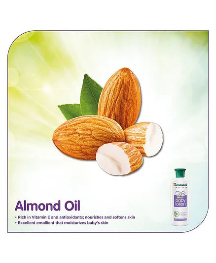 Himalaya Herbal Baby Massage Oil Dispenser Bottle - 500 ml &Baby Lotion - 400 ml