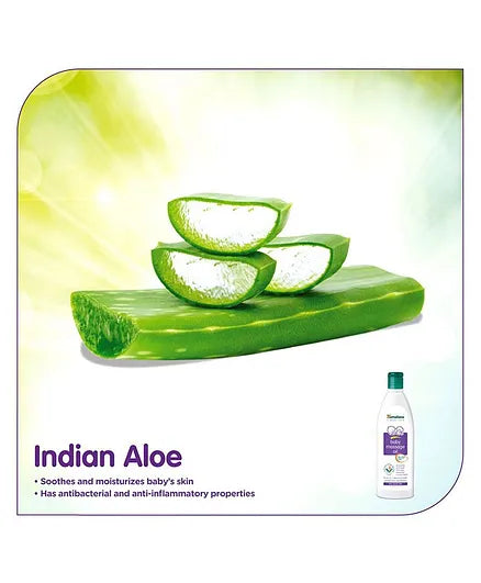 Himalaya Herbal Baby Massage Oil Dispenser Bottle - 500 ml &Baby Lotion - 400 ml