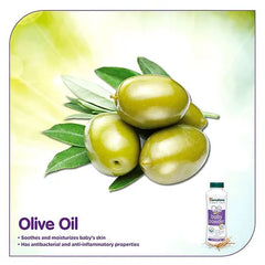 Himalaya Herbal Baby Powder - 400 gm & Gentle Baby Wipes - 72 Pieces