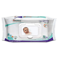 Himalaya Herbal Baby Powder - 400 gm & Gentle Baby Wipes - 72 Pieces