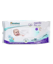 Himalaya Herbal Baby Powder - 400 gm & Gentle Baby Wipes - 72 Pieces