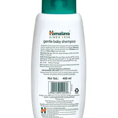Himalaya Extra Moisturizing Baby Wash - 400ml & Gentle Baby Shampoo - 400 ml