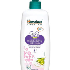 Himalaya Extra Moisturizing Baby Wash - 400ml & Gentle Baby Shampoo - 400 ml