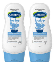 Cetaphil Baby Gentle Wash & Shampoo - 230 ml (Pack of 2)