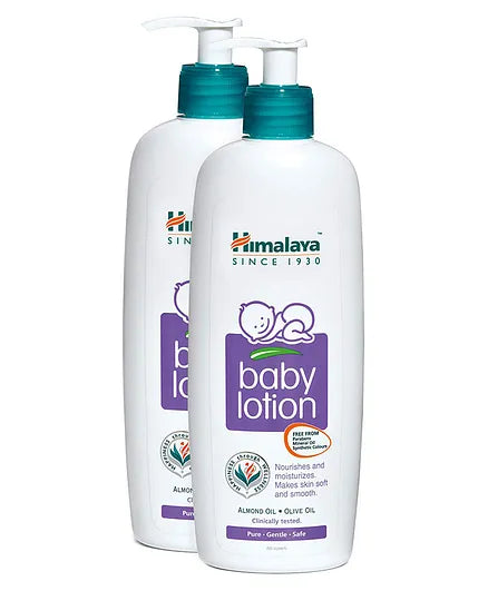 Himalaya Herbal Baby Lotion - 400 ml ( Pack of 2)