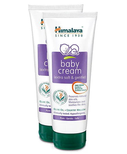 Himalaya Herbal Baby Cream - 200 ml ( Pack of 2)