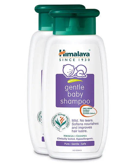 Himalaya Herbal Gentle Baby Shampoo - 200 ml ( Pack of 2 )