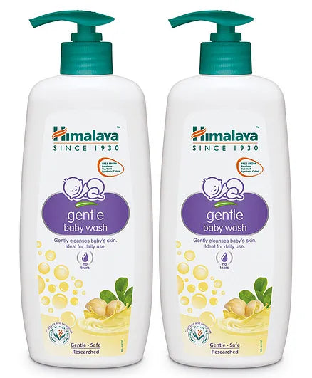 Himalaya Gentle Baby Wash - 400 ml( Pack of 2 )