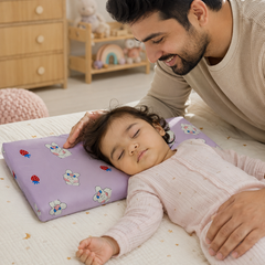 Kradyl Kroft Cervical Memory Foam Pillow for Kids 2 to 8 Yrs - Cuce Baby