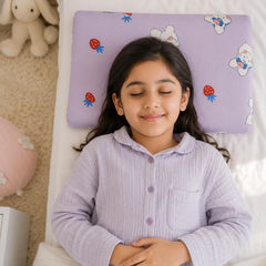 Kradyl Kroft Cervical Memory Foam Pillow for Kids 2 to 8 Yrs - Cuce Baby
