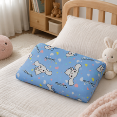 Kradyl Kroft Cervical Memory Foam Pillow for Kids 2 to 8 Yrs - Cinnamon