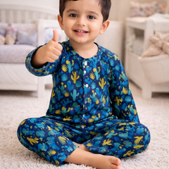 Conscious Cactii - 100% Cotton Lightweight Cambric Soft Unisex Muslin Set for New Born to 6 Years