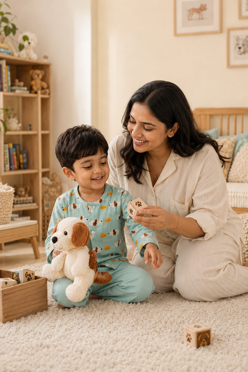 Hungry Me| Premium Crinkled Double Layered Soft Unisex Muslin Set for New Born to 6 Years